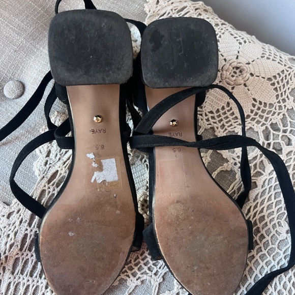 Raye lace up suede mini heels - Picture 2 of 4